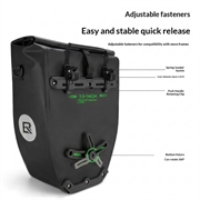 Rockbros AS-166 20l vandtæt bagagepose til cykel med skulderrem - sort