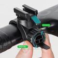 Rockbros RHL950 genopladeligt cykellys med høj lysstyrke, 950 lumen - sort