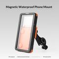 Rockbros vandtæt magnetisk telefonholder til cykel og e-cykel - 4.7"-6.9"
