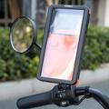 Rockbros vandtæt magnetisk telefonholder til cykel og e-cykel - 4.7"-6.9" - sort