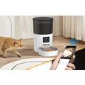 Rojeco 3L Smart Wi-Fi Pet Feeder med kamera - 720p overvågning, tovejs lyd