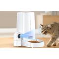 Rojeco 4L Smart Pet Feeder med 1080p kamera - hvid