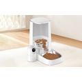 Rojeco 4L Smart Pet Feeder med 1080p kamera - hvid