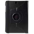 Samsung Galaxy Tab A 9.7 Roterende Taske - Sort