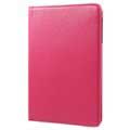 Samsung Galaxy Tab S3 9.7 Roterende Cover - Hot Pink