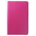 Samsung Galaxy Tab A 10.5 Roterende Folio Cover - Hot Pink
