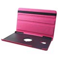 Samsung Galaxy Tab A 10.5 Roterende Folio Cover - Hot Pink