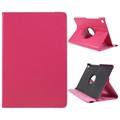 Samsung Galaxy Tab S5e Roterende Folio Cover - Hot Pink