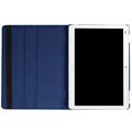 Roterende Smart Folio Huawei MediaPad M3 Lite 10 Cover - Mørkeblå