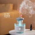 Rotating Jellyfish Aromatherapy Diffuser 300ml - 7-farvet LED, fjernstyret ultralydsbefugter