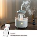 Rotating Jellyfish Aromatherapy Diffuser 300ml - 7-farvet LED, fjernstyret ultralydsbefugter