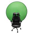 Rund Green Screen Fotobaggrund til Stol - 75cm