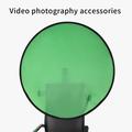 Rund Green Screen Fotobaggrund til Stol - 75cm