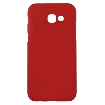 Samsung Galaxy A5 (2017) Gummiagtig Cover - Rød