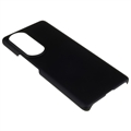Honor 80 Pro Gummibelagt Plastik Cover - Sort