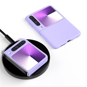 Huawei Pura X Gummibelagt Plastik Cover - Lilla