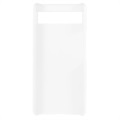 Google Pixel 6a Gummibelagt Plastik Cover - Hvid