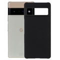 Google Pixel 7 Gummibelagt Plastik Cover - Sort