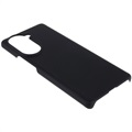 Huawei Nova 10 Pro Gummibelagt Plastik Cover - Sort