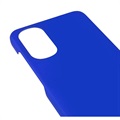 Motorola Moto G22 Gummibelagt Plastik Cover - Blå