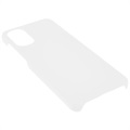 Motorola Moto G22 Gummibelagt Plastik Cover - Hvid