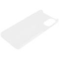 Motorola Moto G22 Gummibelagt Plastik Cover - Hvid
