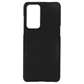 OnePlus 9RT 5G Gummibelagt Plastik Cover - Sort