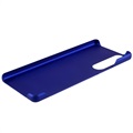 Sony Xperia 1 III Gummibelagt Plastik Cover - Blå