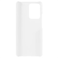 Xiaomi 11T/11T Pro Gummibelagt Plastik Cover - Hvid