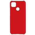 Xiaomi Redmi 9C, Redmi 9C NFC Gummibelagt Plastik Cover - Rød