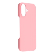 iPhone 17 Gummibelagt Plastik Cover - Pink