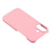 iPhone 17 Gummibelagt Plastik Cover - Pink