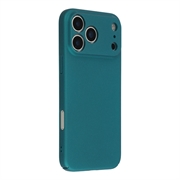iPhone 18 Pro Max Gummibelagt Plastik Cover - Grøn