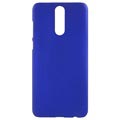 Huawei Mate 10 Lite Gummibelagt Plastik Cover - Mørkeblå