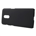 OnePlus 6T Gummibelagt Plastik Cover - Sort