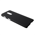 OnePlus 6T Gummibelagt Plastik Cover - Sort