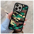 Robust Camouflage Mønster iPhone 13 Pro Hybrid Cover
