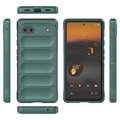 Rugged Series Google Pixel 6a TPU Cover - Grøn