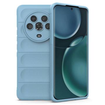 Rugged Series Honor Magic4 TPU Cover - Babyblå