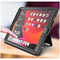 Rugged Series iPad 10.2 2019/2020/2021 Hybrid Cover med Stand - Sort