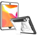 Rugged Series iPad 10.2 2019/2020/2021 Hybrid Cover med Stand - Hvid