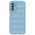 Rugged Series Samsung Galaxy M13 TPU Cover - Babyblå