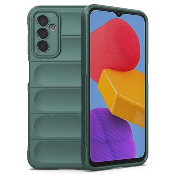 Rugged Series Samsung Galaxy M13 TPU Cover - Grøn