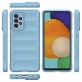 Rugged Series Samsung Galaxy A52 5G, Galaxy A52s TPU Cover - Babyblå