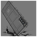 Sony Xperia 10 IV Rugged Shield TPU Cover - Sort