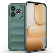 Honor 600 Lite Rugged TPU Cover - Grøn
