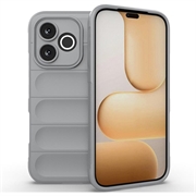 Honor 600 Lite Rugged TPU Cover - Lysegrå