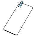 Xiaomi Redmi Note 12R Rurihai Full Cover Hærdet Glas - Sort Kant