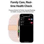 S01 Smart Health-armbånd / fitness-tracker - lyserød