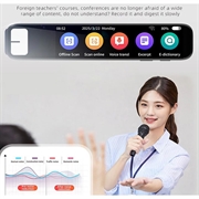 S08B Smart stemmeoversætter med 134 sprog - Sort